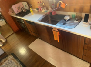 神戸市垂水区五色山、中古一戸建てのキッチン画像です