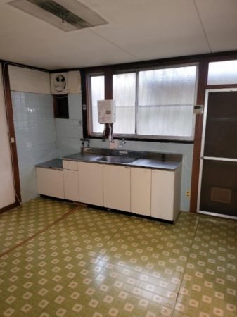 神戸市垂水区美山台、中古一戸建てのキッチン画像です