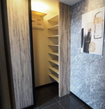 神戸市垂水区星が丘、マンションの収納画像です