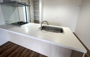 神戸市垂水区霞ケ丘、新築一戸建てのキッチン画像です