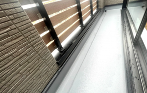 神戸市垂水区霞ケ丘、新築一戸建てのバルコニー画像です