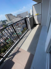 神戸市垂水区千代が丘、マンションのバルコニー画像です