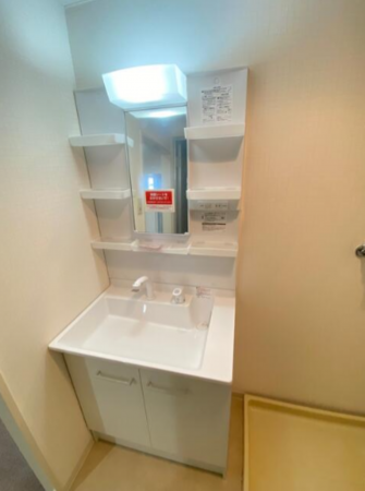 神戸市垂水区千代が丘、マンションの洗面画像です