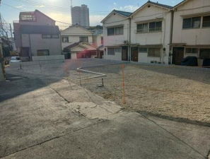 神戸市垂水区舞子台、土地の前面道路を含む現地写真画像です