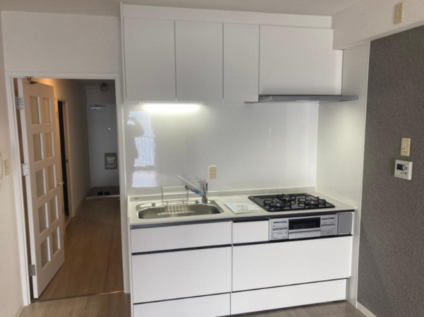 神戸市垂水区狩口台、マンションのキッチン画像です