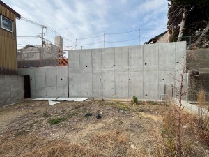 神戸市垂水区歌敷山、土地の画像です