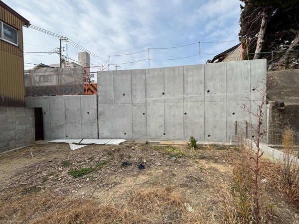 神戸市垂水区歌敷山、土地の画像です