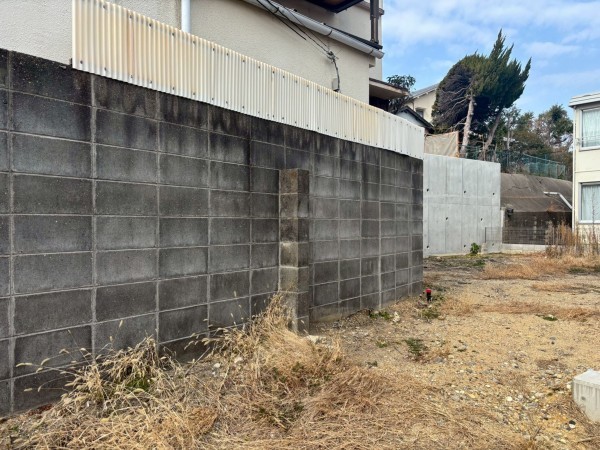 神戸市垂水区歌敷山、土地の画像です