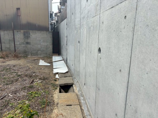 神戸市垂水区歌敷山、土地の画像です