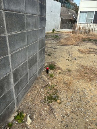 神戸市垂水区歌敷山、土地の画像です