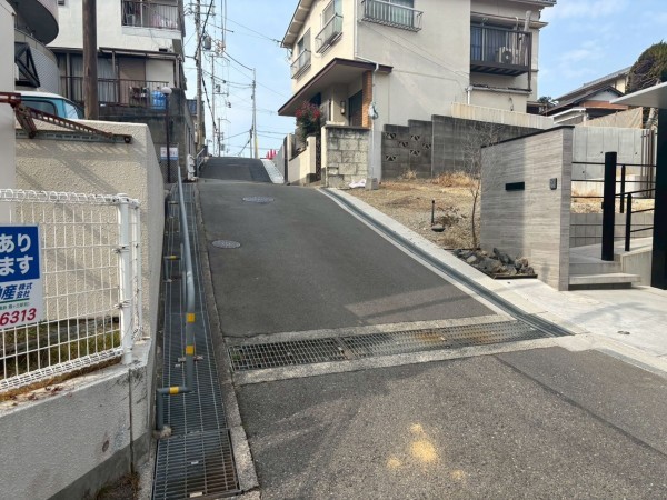 神戸市垂水区歌敷山、土地の画像です