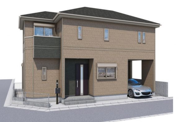 神戸市垂水区乙木、新築一戸建ての外観画像です