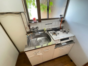 神戸市垂水区山手、収益物件/住宅のキッチン画像です