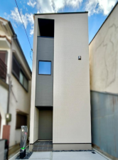 神戸市垂水区御霊町、新築一戸建ての外観画像です