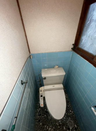 神戸市垂水区星陵台、土地のトイレ画像です