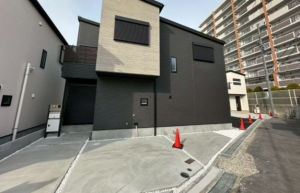 神戸市垂水区塩屋町、新築一戸建ての外観画像です