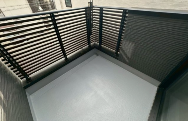 神戸市垂水区塩屋町、新築一戸建てのバルコニー画像です