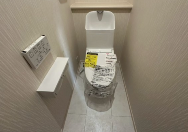 神戸市垂水区塩屋町、新築一戸建てのトイレ画像です