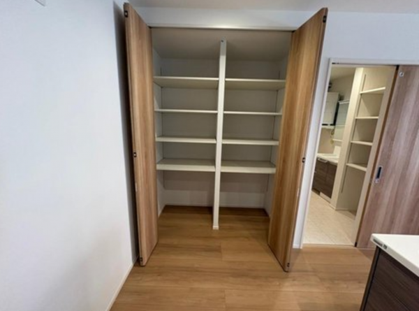 神戸市垂水区塩屋町、新築一戸建ての収納画像です