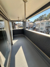 神戸市垂水区清水が丘、新築一戸建てのバルコニー画像です