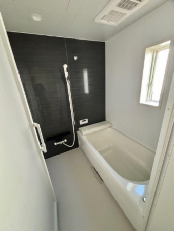 神戸市垂水区清水が丘、新築一戸建ての風呂画像です