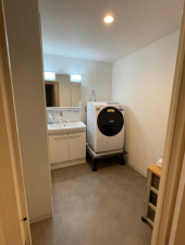 神戸市垂水区美山台、マンションの洗面画像です