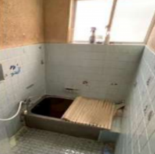 神戸市垂水区福田、中古一戸建ての風呂画像です