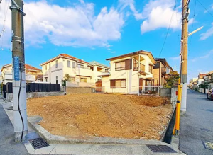 神戸市垂水区星陵台、新築一戸建ての外観画像です