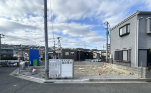 神戸市垂水区山手、新築一戸建ての外観画像です