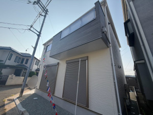 神戸市垂水区山手、新築一戸建ての外観画像です