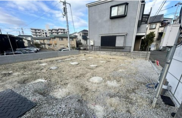 神戸市垂水区山手、新築一戸建ての外観画像です