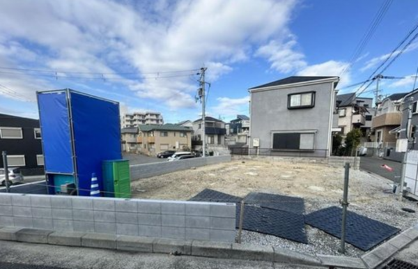 神戸市垂水区山手、新築一戸建ての外観画像です