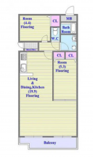 神戸市垂水区東垂水、収益物件/マンションの間取り画像です