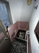 神戸市垂水区星陵台、中古一戸建ての風呂画像です