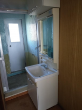 神戸市垂水区狩口台、マンションの洗面画像です