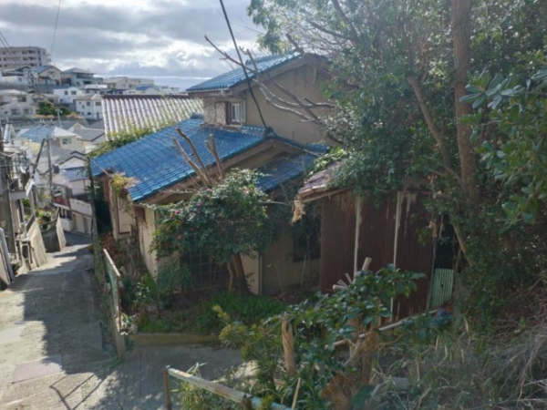 神戸市垂水区旭が丘、土地の外観画像です