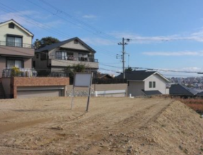 神戸市垂水区高丸、土地の外観画像です