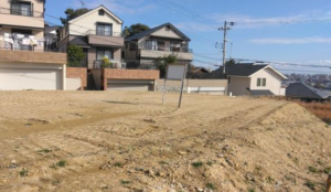 神戸市垂水区高丸、土地の外観画像です