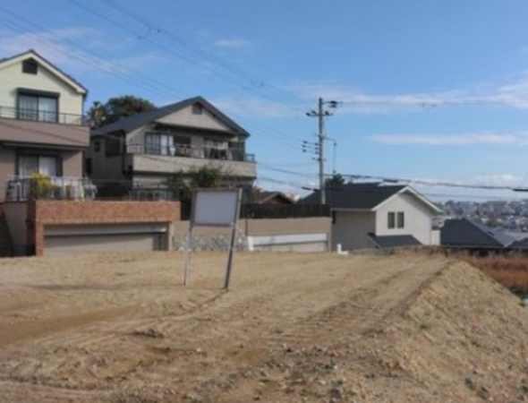 神戸市垂水区高丸、土地の外観画像です