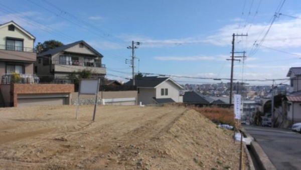 神戸市垂水区高丸、土地の外観画像です