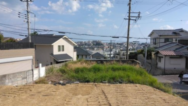 神戸市垂水区高丸、土地の外観画像です