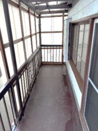 神戸市垂水区泉が丘、収益物件/住宅のバルコニー画像です