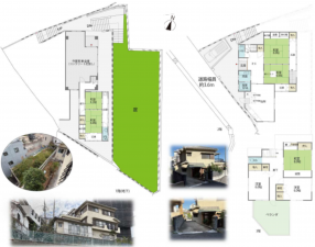神戸市垂水区星が丘、土地の間取り画像です