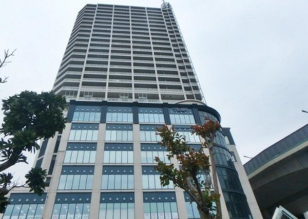 神戸市垂水区東舞子町、マンションの外観画像です