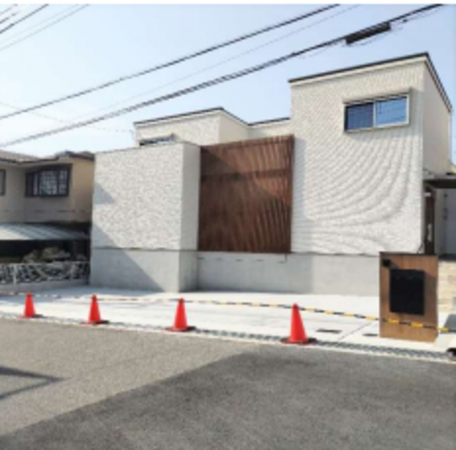 神戸市垂水区青山台、新築一戸建ての外観画像です