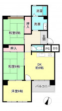 神戸市垂水区塩屋町、収益物件/マンションの間取り画像です