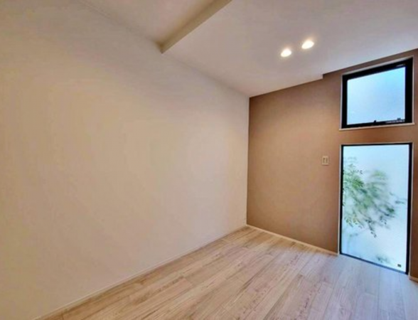 神戸市垂水区歌敷山、新築一戸建ての居間画像です