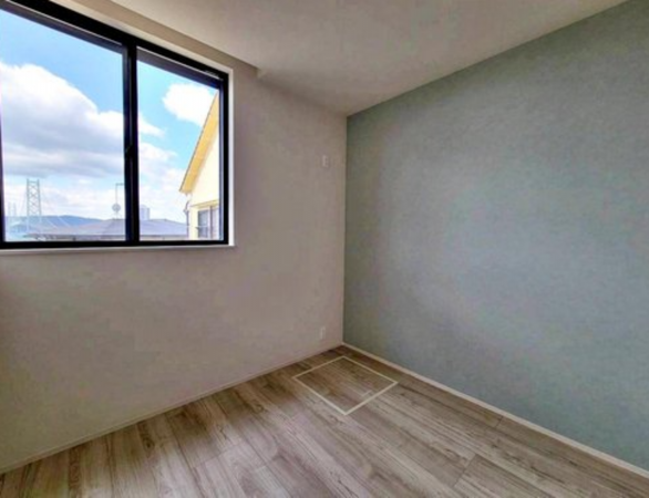 神戸市垂水区歌敷山、新築一戸建ての居間画像です