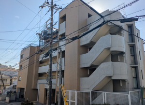 神戸市垂水区千代が丘、マンションの外観画像です