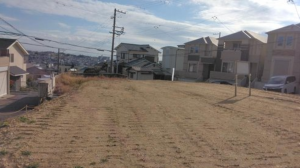 神戸市垂水区高丸、土地の画像です